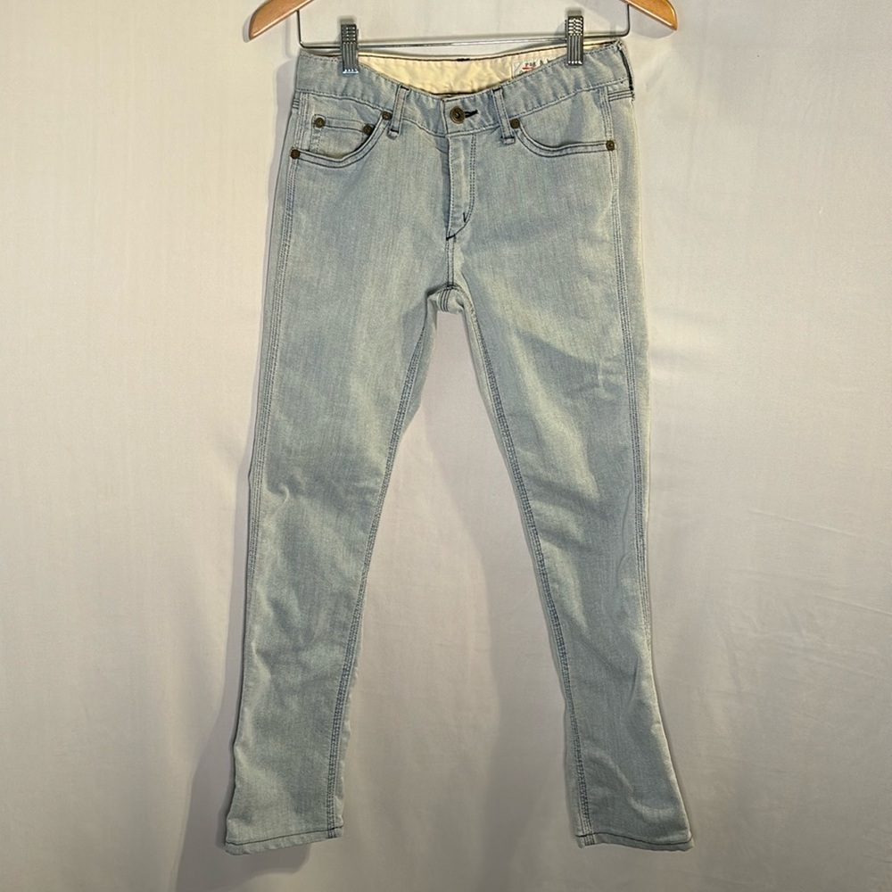 Rag & Bone Light Wash Stretch Skinny Jeans